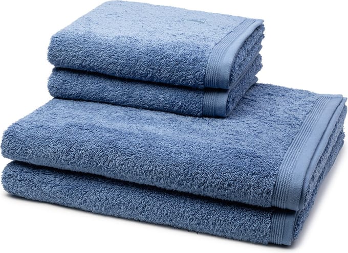 Möve 2 X Handdoek 2 X Douchehanddoek - in een set Superwuschel