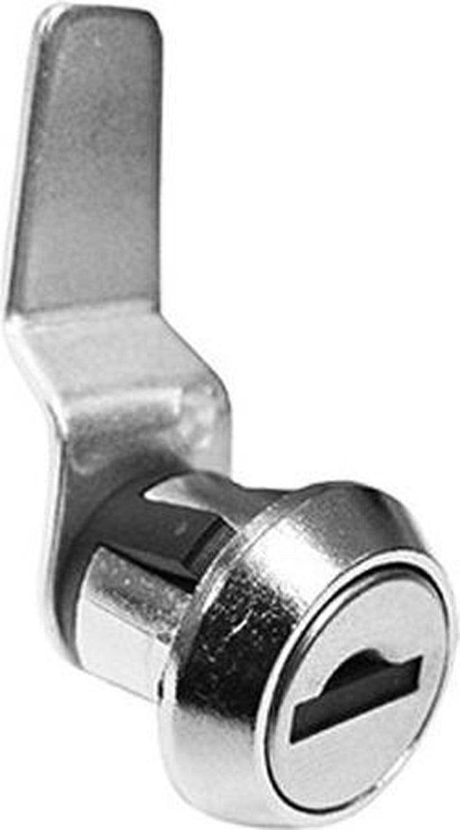 17mm Kantel slot - rond - kunststof borging