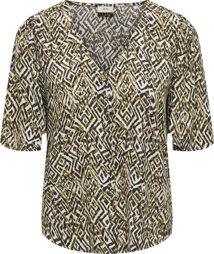 JDY - JDYNILE LIFE 2/4 TOP WVN - Dames - Blouses