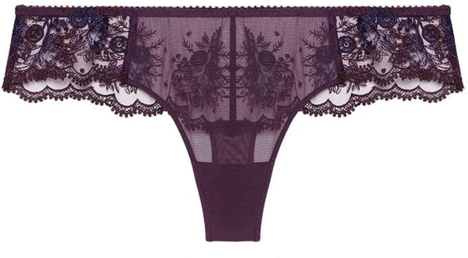 Simone Pérèle - Intrigue String Figue - maat 36 - Paars/Rood/Blauw