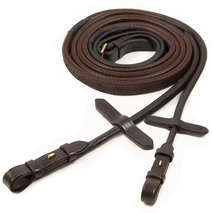 Geleide riemen van rubber voor paarden Schockemöehle