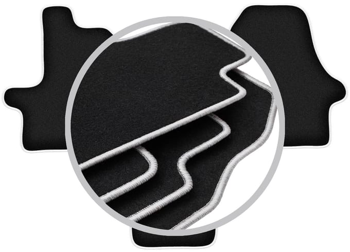 CARLUX-SILVER automatten voor: Citroen Jumper III bestelbus (2014 - )