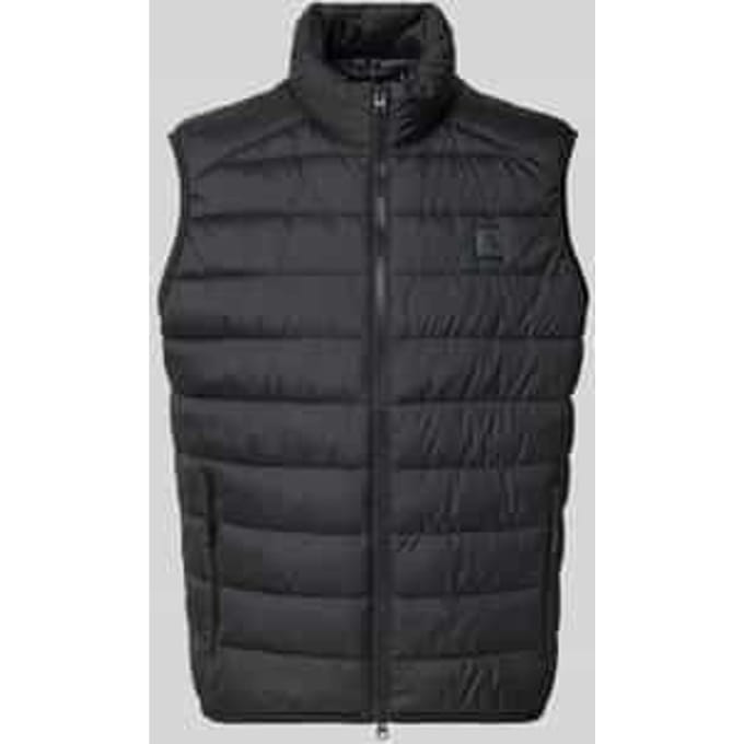 Bodywarmer met opstaande kraag