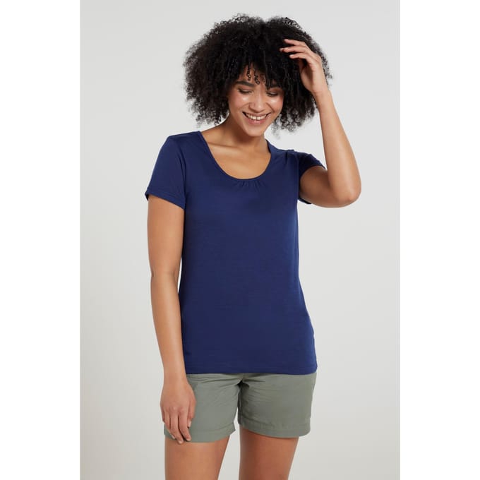 Mountain Warehouse Dames/Dames Agra T-Shirt (Marine)