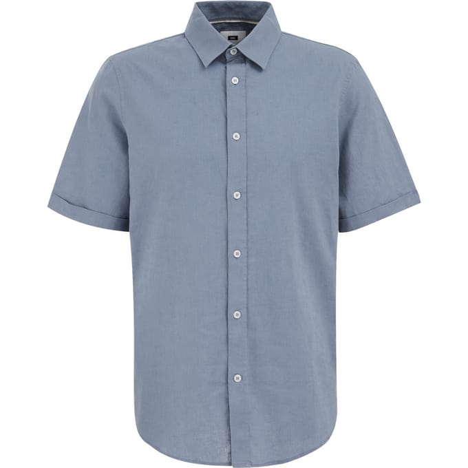WE Fashion Shirt Blue Taglia: L | Camicie Casual Outlet | Uomo | Blu