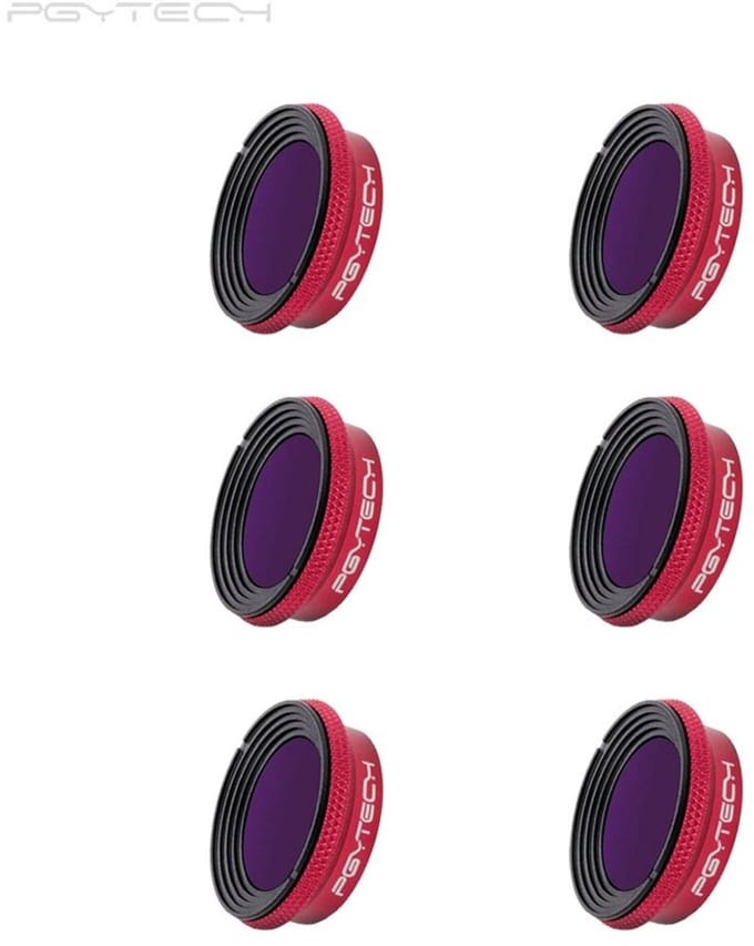 PGYTECH PRO Filters (6-pack) voor DJI Mavic Air