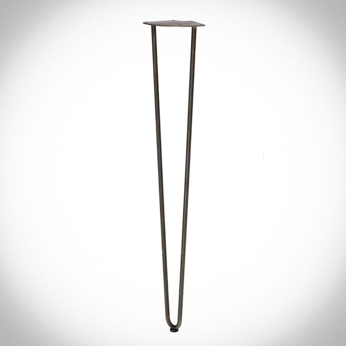 Seart Group Hairpin - Dubbele Stalen Meubelpoten - 73 cm - Poedercoating