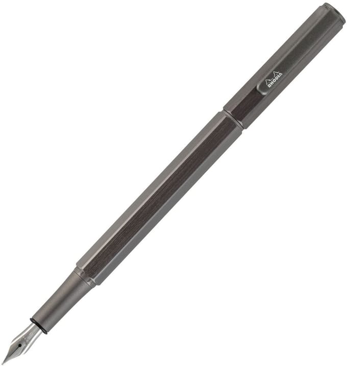 Rhodia scRipt vulpen - EF - Incl. converter - Titanium
