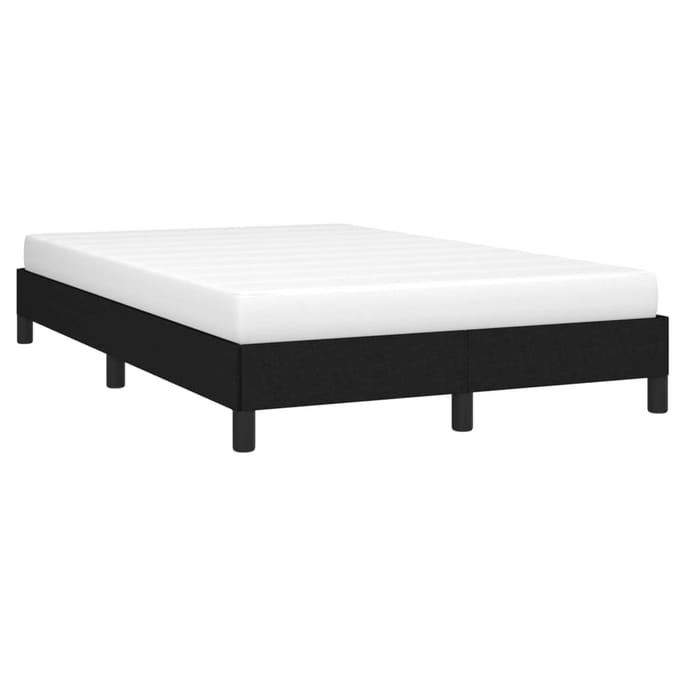vidaXL - Bedframe - zonder - matras - 120x200 - cm - stof - zwart
