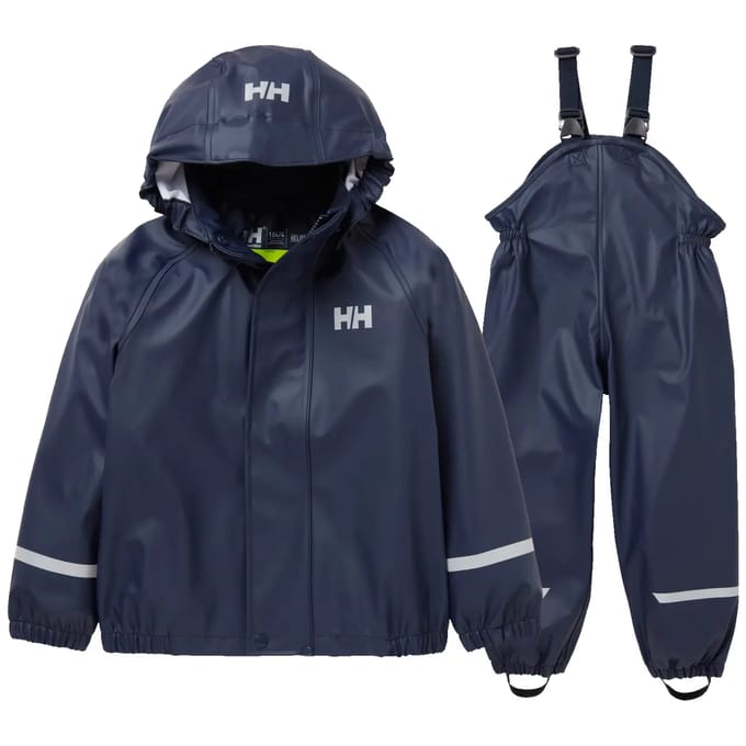 Helly Hansen Bergen 2.0 PU, regenpak, junior, navy