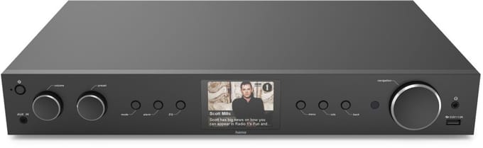 Hama Hifi-tuner "DIT2105", DAB+/internetradio/Bluetooth® RX/TX/app, zwart