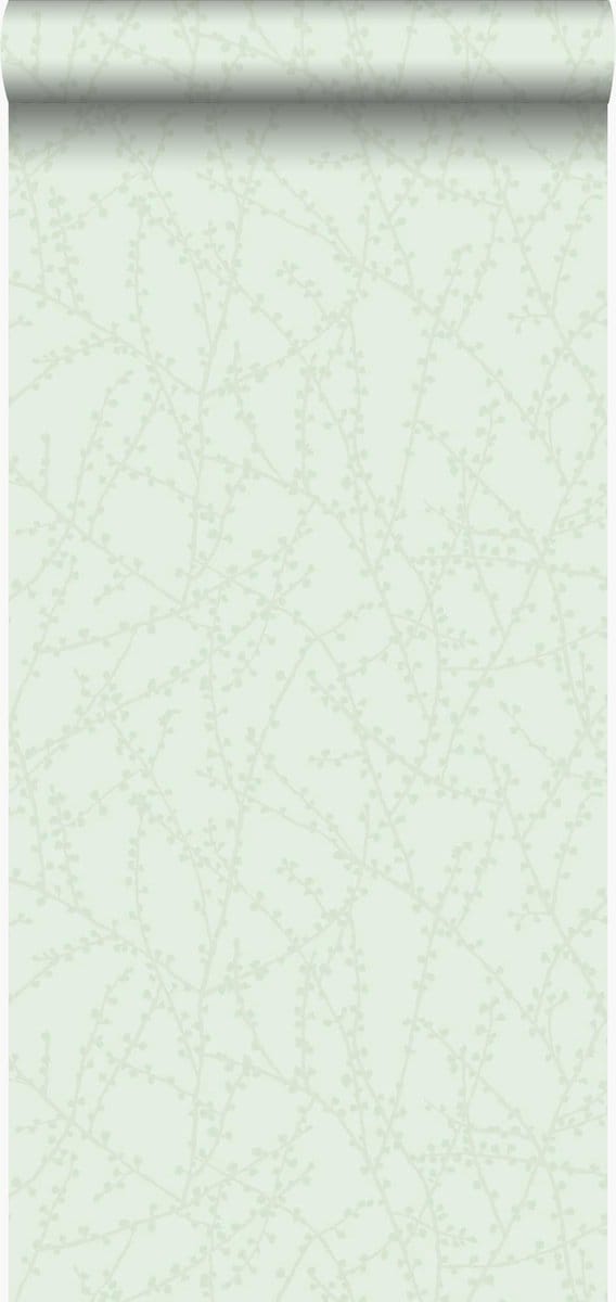 Origin Wallcoverings behang bloesemtak mintgroen - 53 cm x 10.05 m - 345735