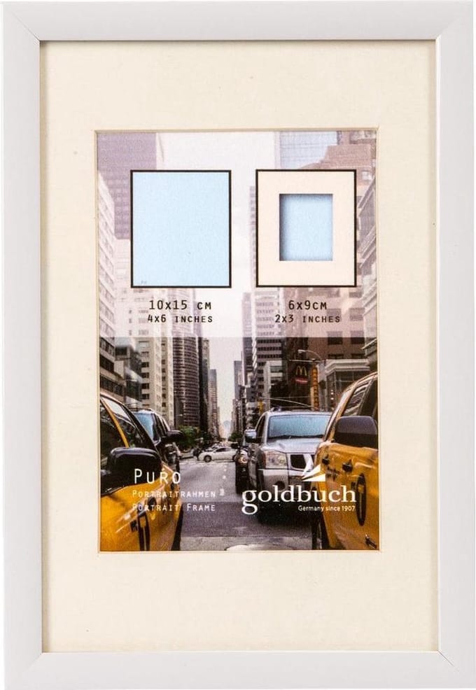 Goldbuch - Fotolijst Puro - Wit - 6x9 cm (10x15 cm)