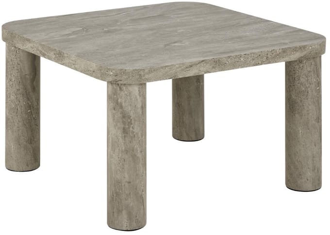 Salontafel Sorell Marmer Grijs 60cm - Giga Living