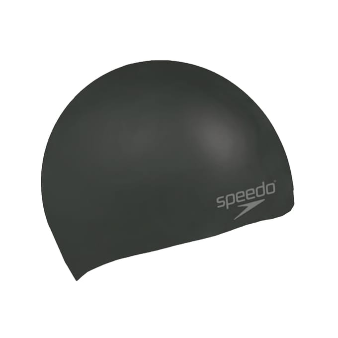 Speedo Unisex Volwassen Siliconen Badmuts (Zwart)