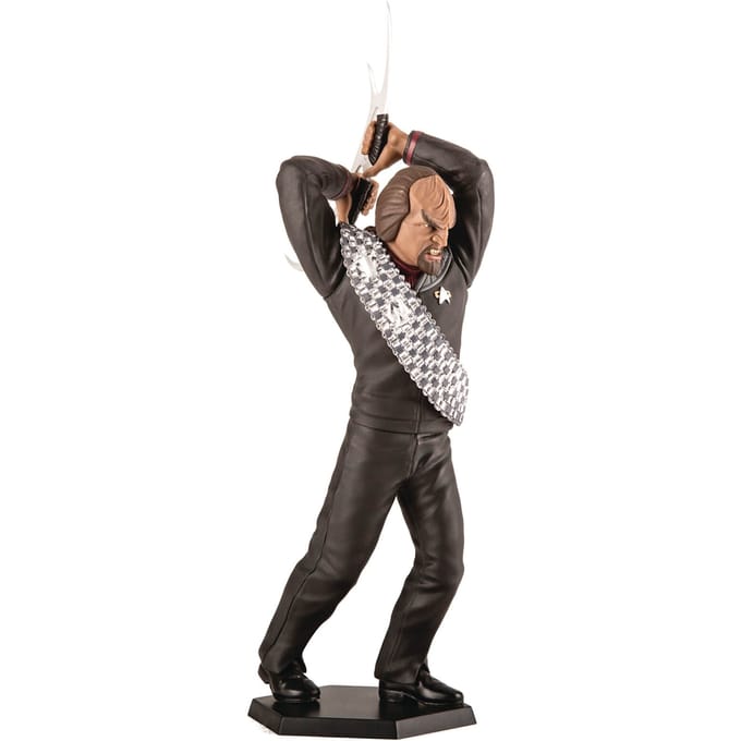 Quantum Mechanix Star Trek: Deep Space 9 Worf Mini Masters Figure