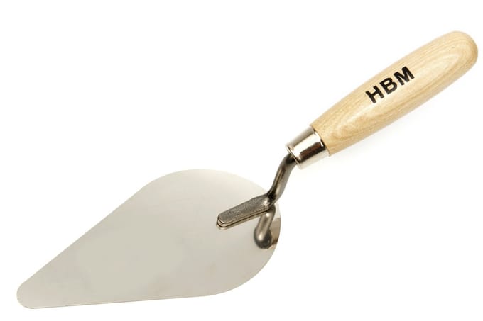 Tegeltroffel RVS (152 mm)