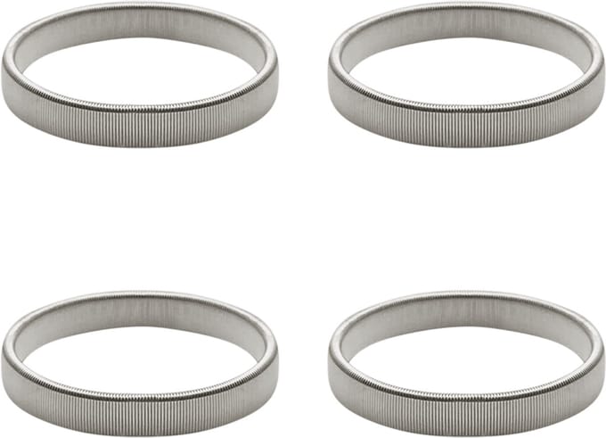 Purepeak Mouwophouders Set 4 Stuks - Zilver - Dames - Heren - Elastisch