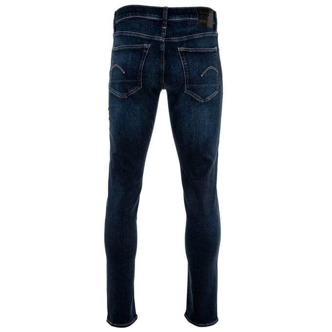 G-STAR 3301 Slim Heren Jeans - dk aged