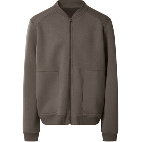 ESMARA MEN Heren vest van scubastof (Bruin, S)