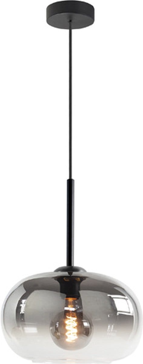 Highlight Hanglamp Bellini Zwart Smoke 30cm 1 Lichts