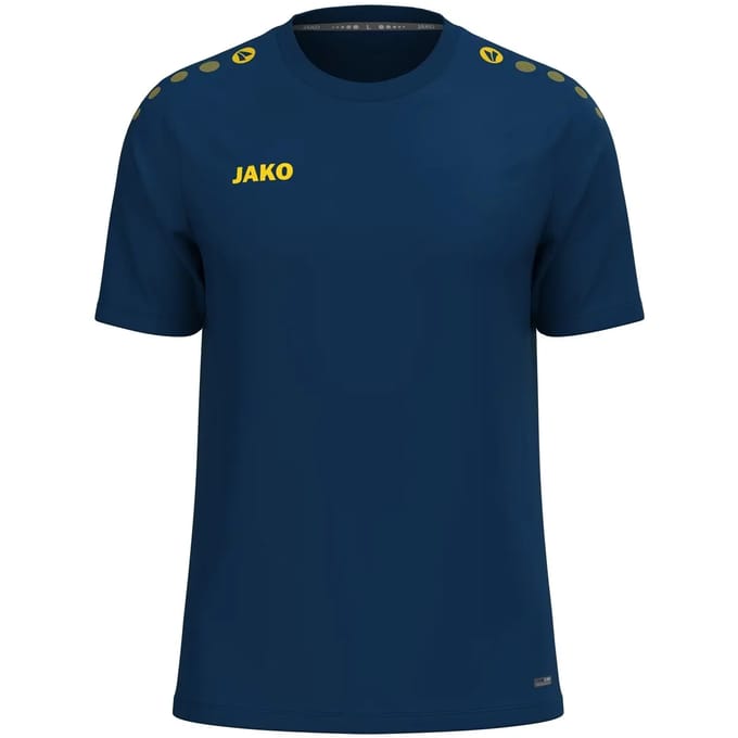 Jako One T-Shirt Heren - Navy / Citroen | Maat: 3XL