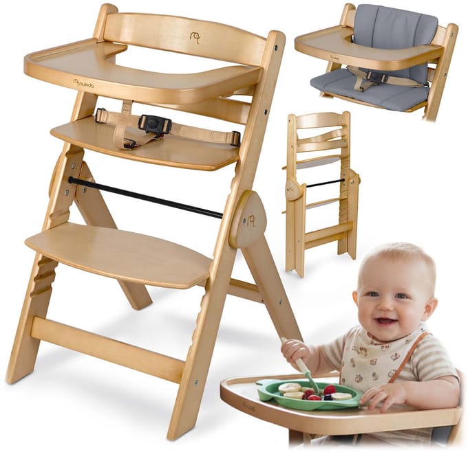 Houten kinderstoel Nukido Timo