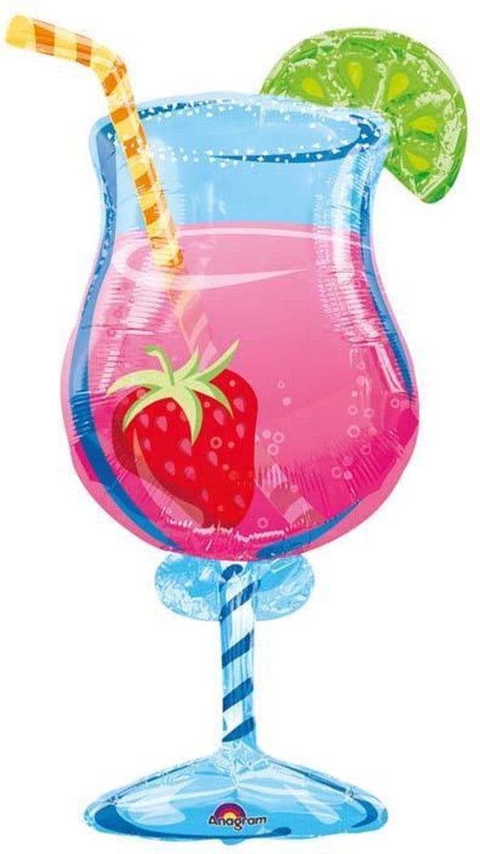Folieballon cocktail SuperShape