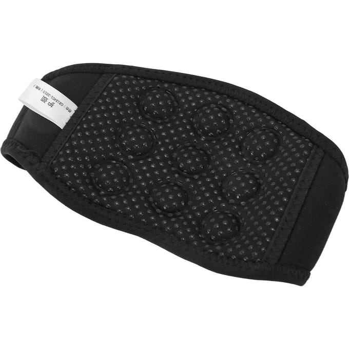 Zelfverwarmende nekbrace 9 magneten sterke hechting thermische neksteun brace riem voor schrijvers black