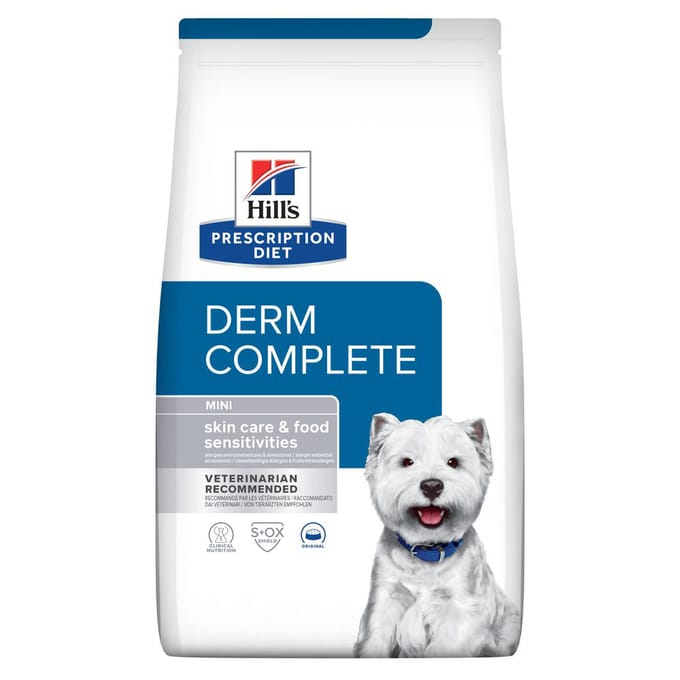 6 kg Canine Derm Complete Mini Hill’s Prescription Diet Hondenvoer