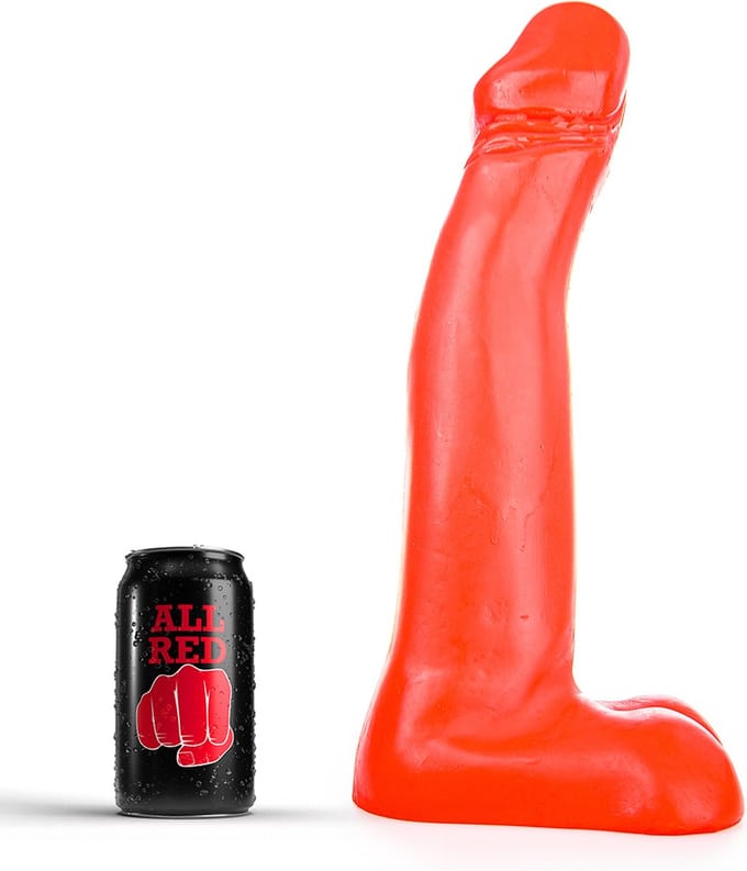 All Red 34 x 5.5 cm - rood