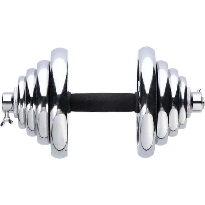 HMS Verstelbare Halter en Dumbbell Set met Opbergkoffer - 55 kg