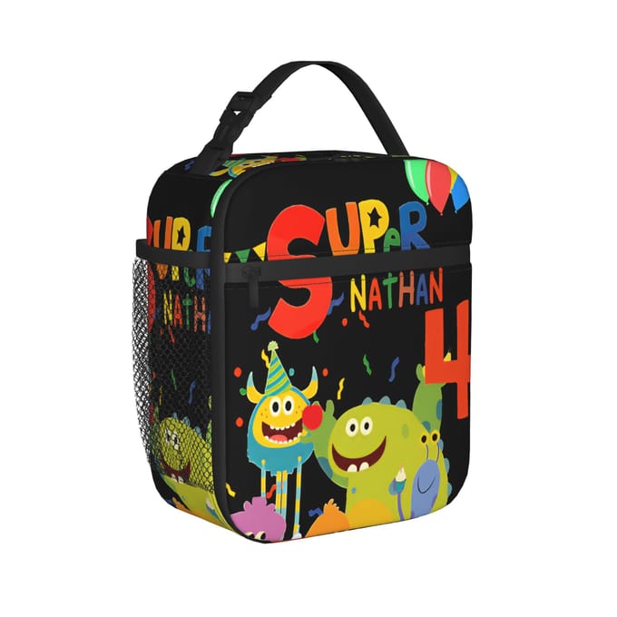 Mij! Noodle & Pals Accessoires Geïsoleerde Lunchtas Voor Reizen Voedselcontainer Herbruikbare Koeler Thermische Lunchbox Option 1
