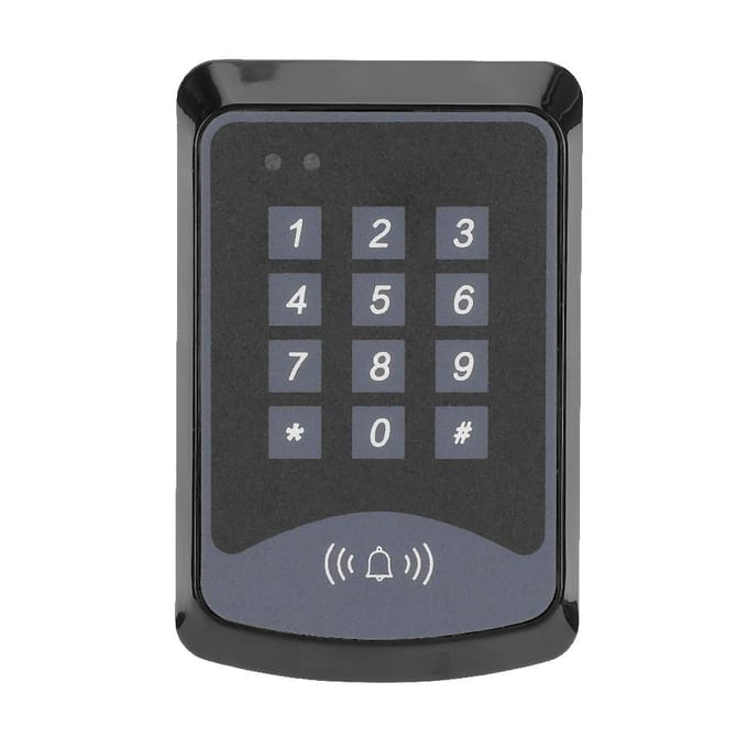 Wachtwoord Toegangscontroller Systeem Deur ID Kaartlezer Beveiligings Toetsenbord Machine gray