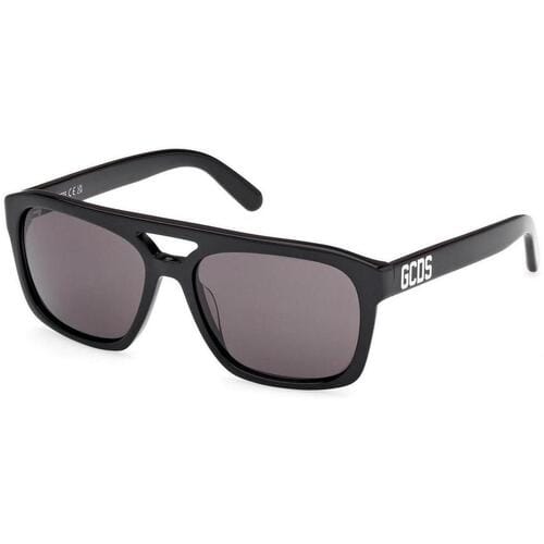 Gcds GD0058 Shiny black 56/16/140 UNISEX Zonnebrillen