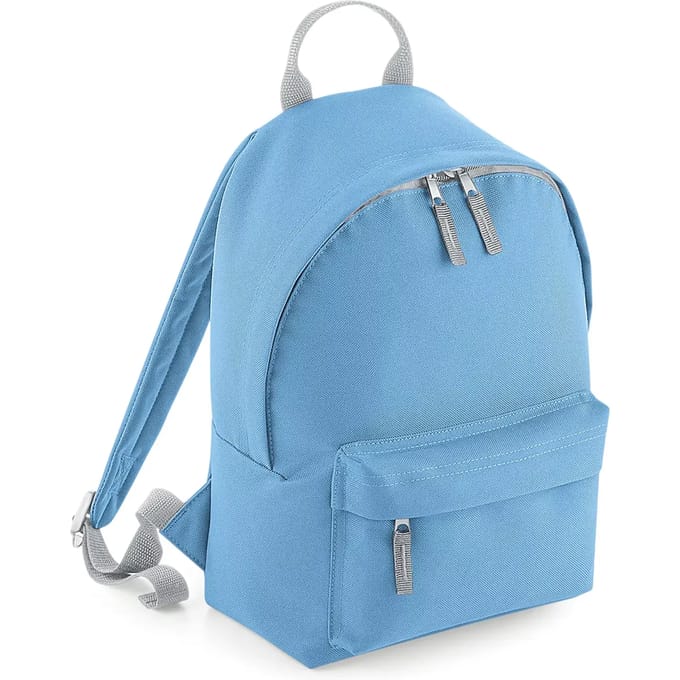 Mini Fashion Backpack/Rugzak BagBase - 8 Liter Sky Blue