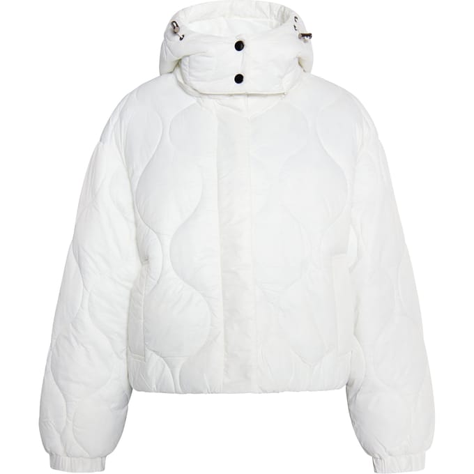 Faina Gewatteerde blouson Dames wolwit