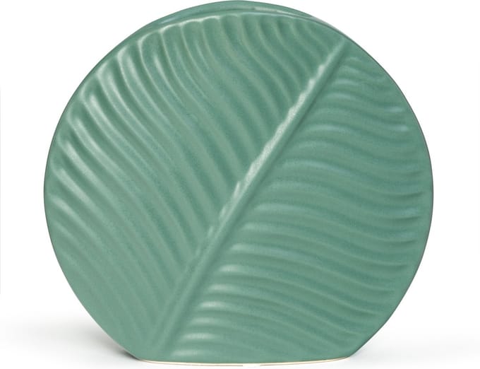 Oliva's - Vaas in de vorm van een blad - 18 cm - 3D - Rond