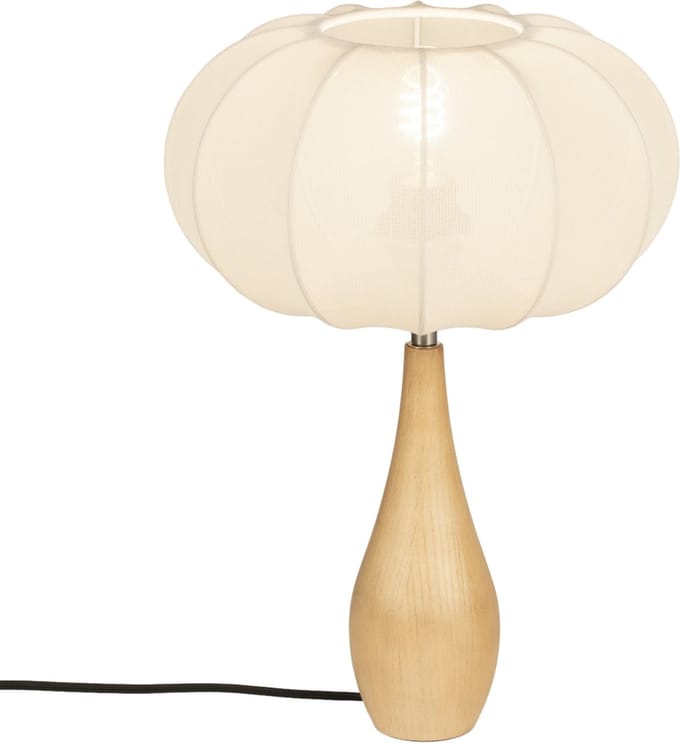 Lumidora Tafellamp 31432 - RUPERT - E27 - Beige - Hout - Naturel - ⌀ 30 cm