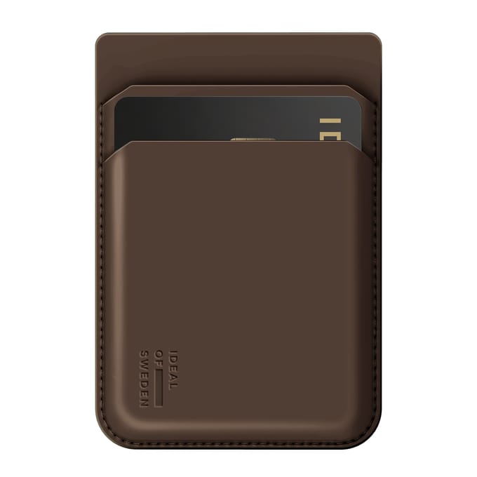 iDeal of Sweden geschikt voor MagSafe Magnetische kaarthouder - Mocha Mousse
