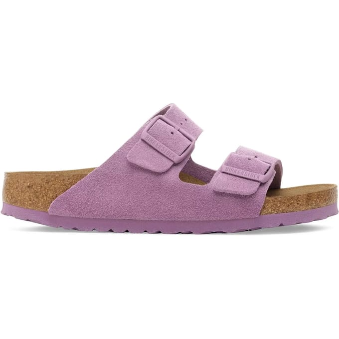 Suède sandalen Birkenstock Arizona