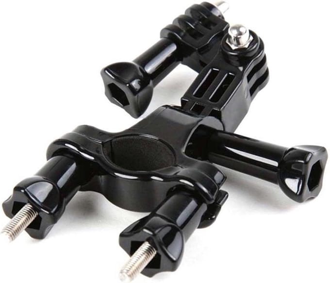 Fiets Seatpost Pole Stuur Mount met 3-Way Pivot Arm voor GoPro