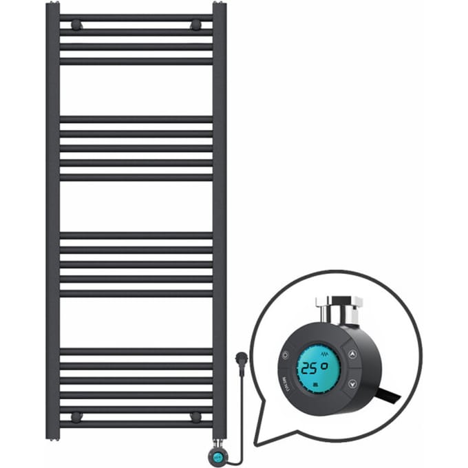 Vtw Living handdoekradiator elektrisch 1200 500 mm mat 500 watt