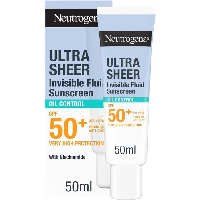 Neutrogena Ultra Sheer Fluide Invisible Solaire Oil Control SPF50+ 50 ml