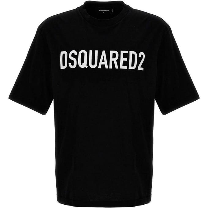 DSquared2 Herenlogo T-Shirt (Zwart)