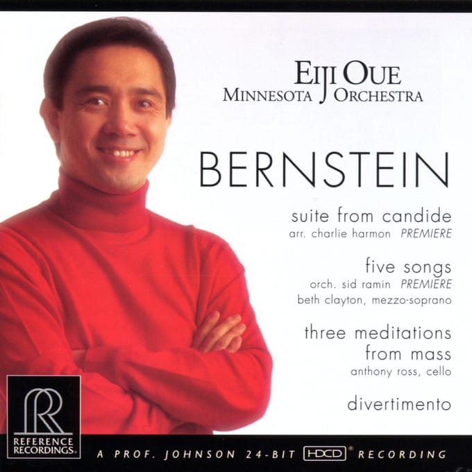 Minnesota Orchestra, Eiji Oue - Bernstein: Suite From Candide, Five Songs, Three Meditations From Mass, Divertimento (CD)