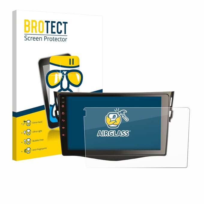Screenprotector voor Erisin ES893AR 9" Beschermglas transparant