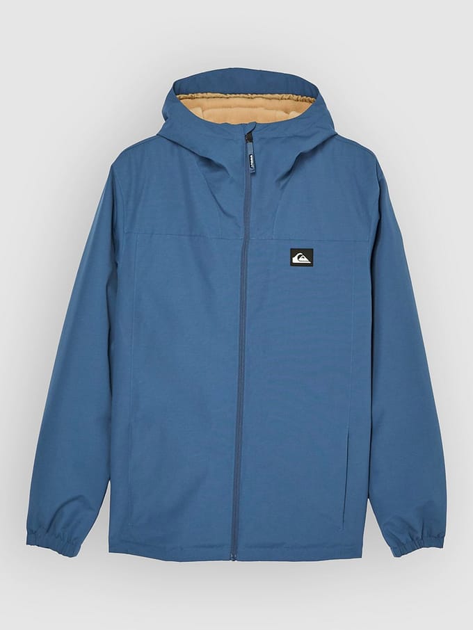 Quiksilver Overcast 3k Warm Jas Blauw S Man