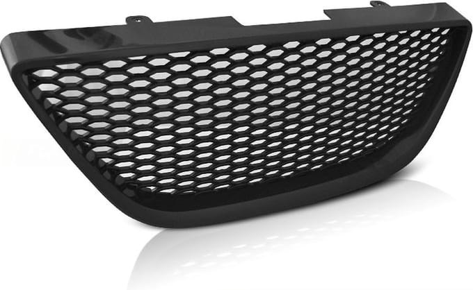 Grill HONINGRAAT DESIGN ZWART SEAT IBIZA 6J 08-12