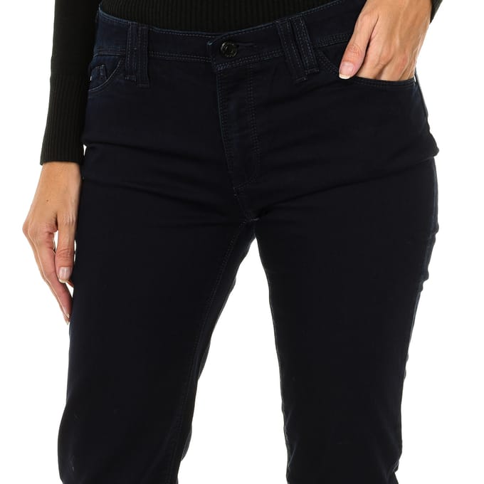 Lange skinny broek voor dames 6X5J28-5DZFZ